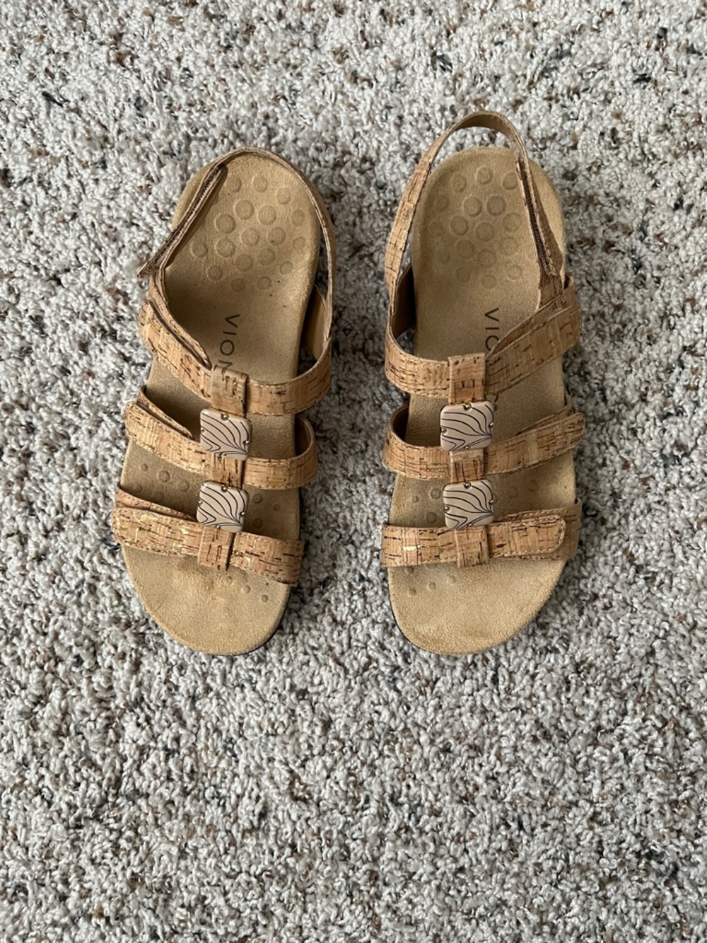 Vionic Amber Sandals Sz 7 Like New